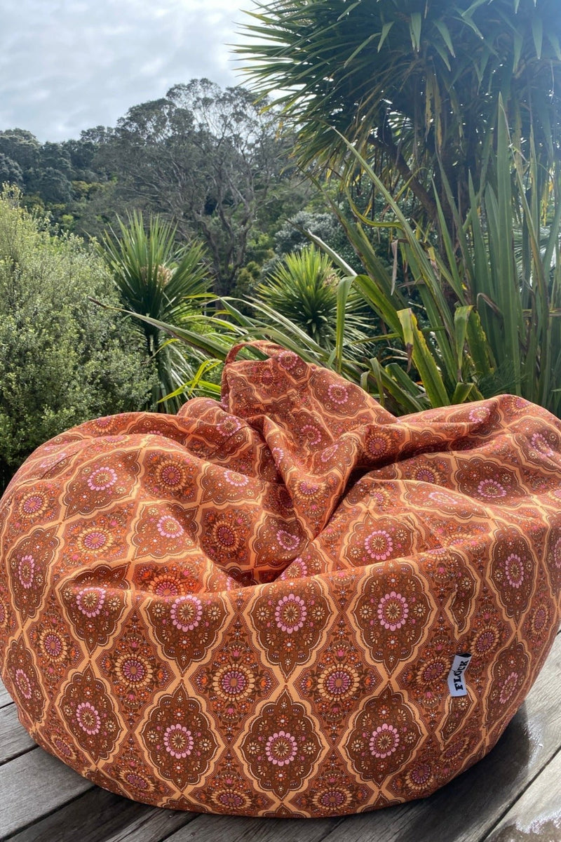 Boho bean bag cover sale