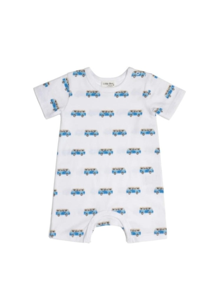 Cotton Romper - Camper Van