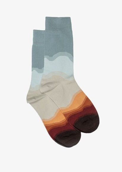 Mens Crew Socks - By Antler  Set your man apart from the rest with these classic crew socks, in fun modern prints  80% Cotton, 15% Polyester, 5% Spandex