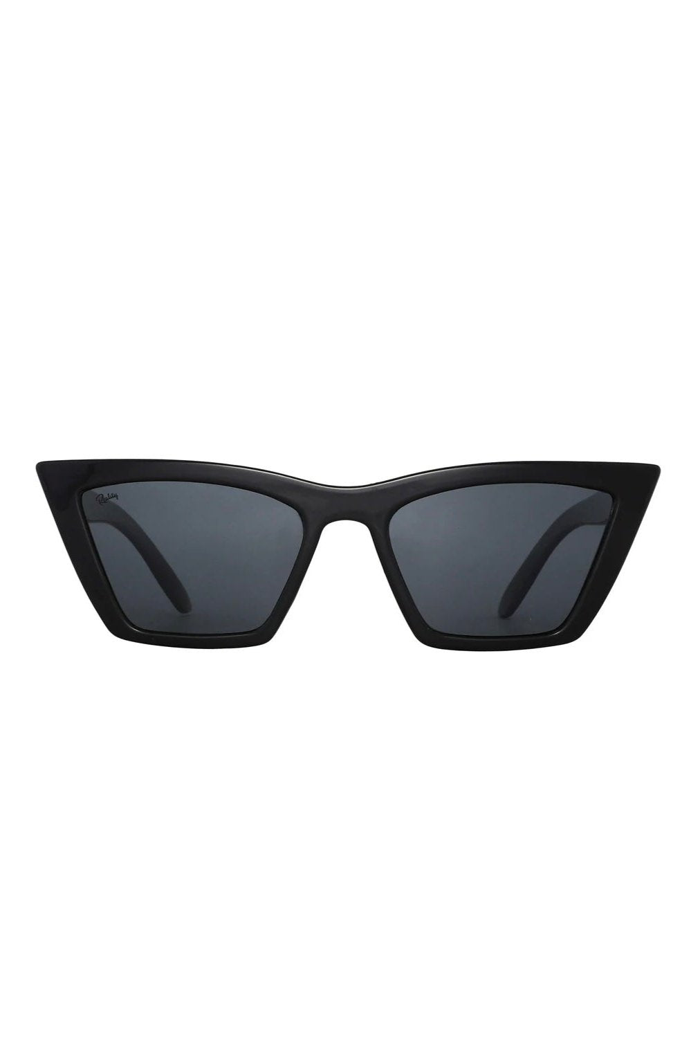 Lizette Eco - Black, by Reality Eyewear

Frames 100% Recycled Materials for a Sustainable Future

Screams 80s angular post punk realness – pulsating through the street parade, day arcade, there’s no cloning you.