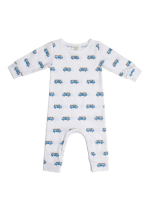 Cotton Babygrow - Camper Van, by Little Bee Choose product options to see availability in stores Wild and free, under the stars and among the trees. Nothing beats the joy of seeing the world through fresh eyes as your little adventurer discovers the great outdoors.  So hit the road and enjoy nature’s playground with your little campers.