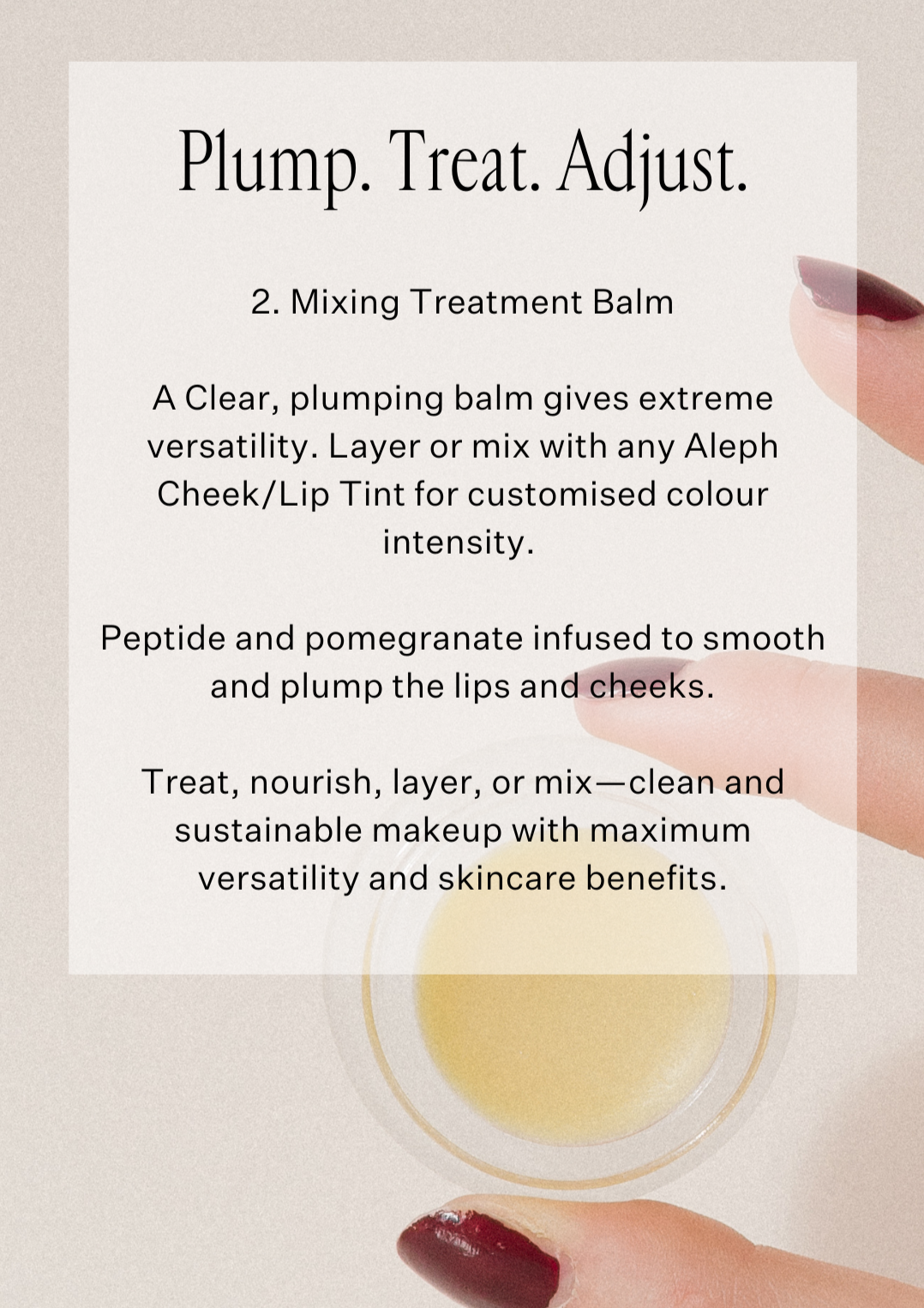 *NEW* Aleph Mixing/Treatment Balm