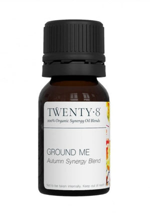 Ground Me - Organic Essential Oil Synergy Blend, by Twenty 8 This exclusive, one off, limited-edition blend is perfect for the mind and body and especially good the soul during the Autumn season. 