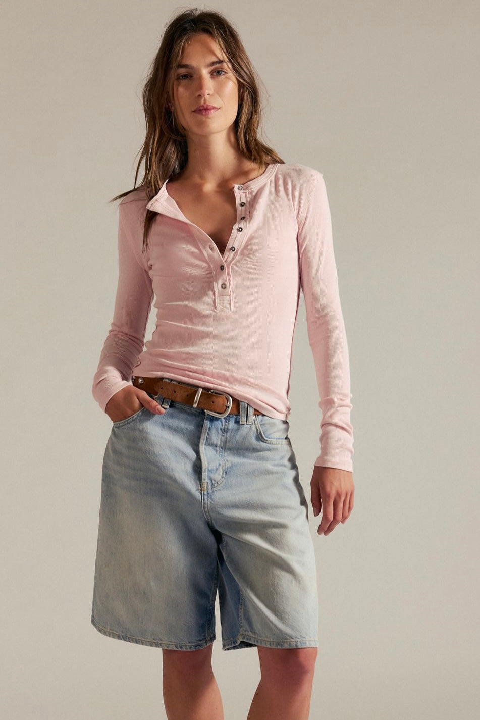 Free People Jamie Henley - Crystal Pink