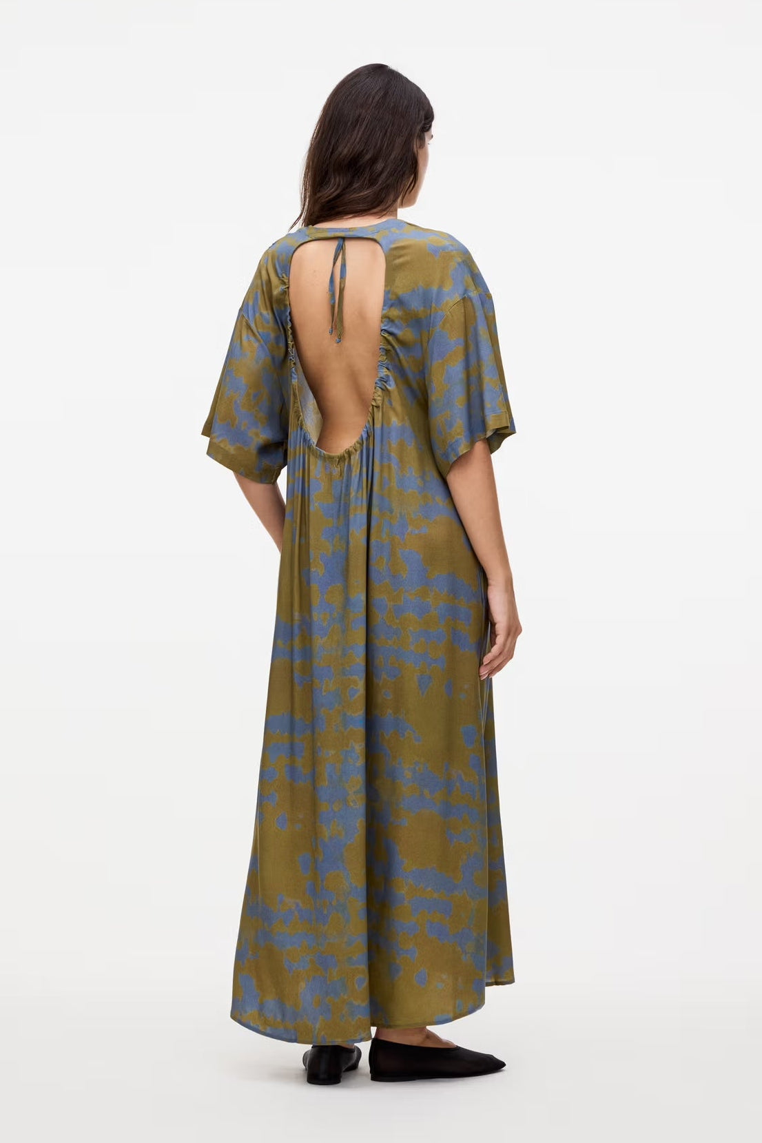 Highland Tangelo Viscose Dress