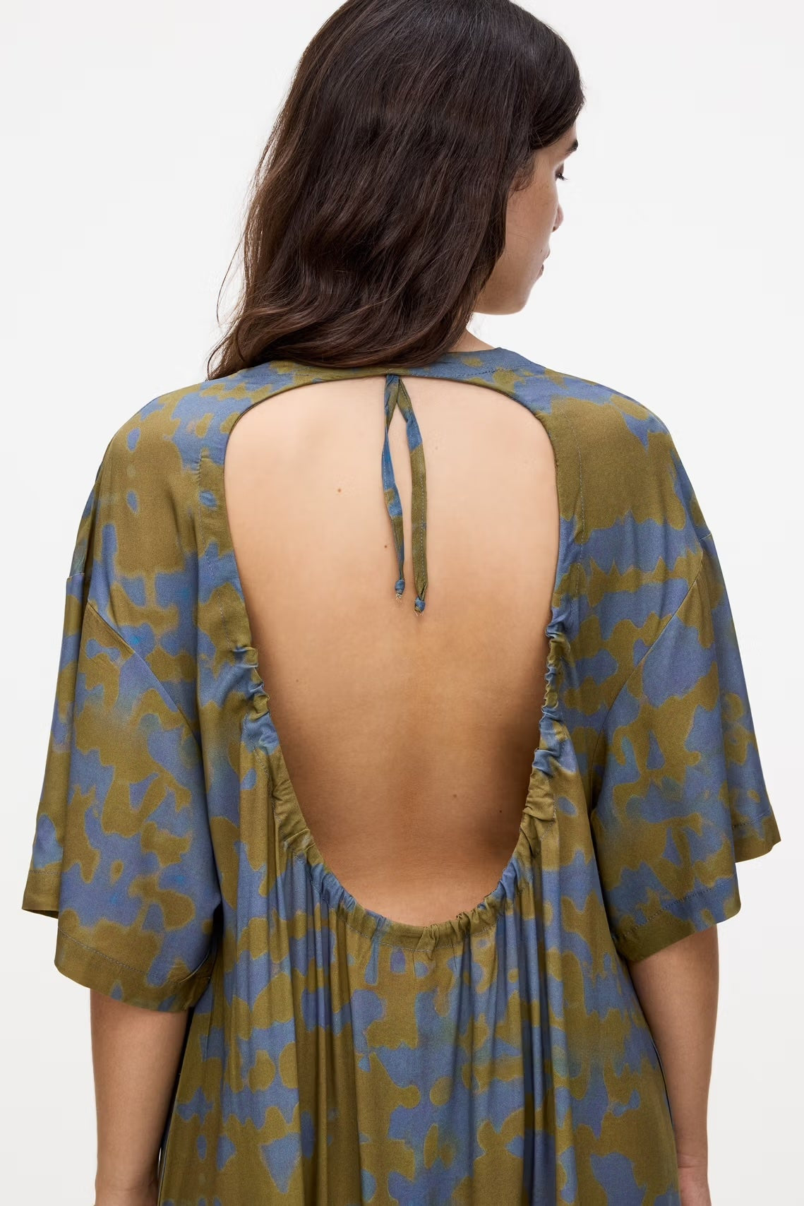 Highland Tangelo Viscose Dress