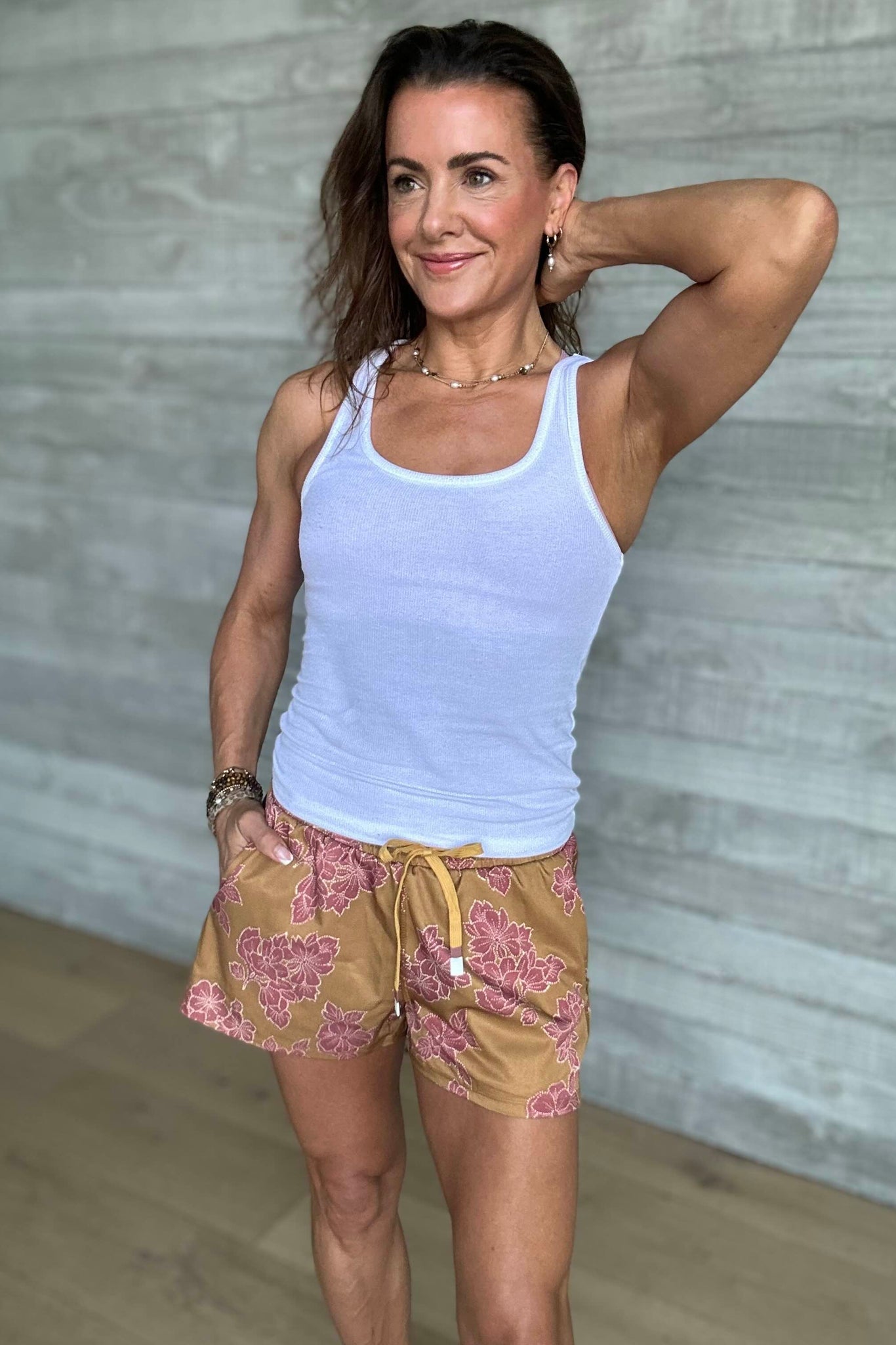 Fantasy Lucky Run Short - Batik Floral