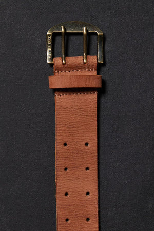 WTF Double Cross Belt - Cognac
