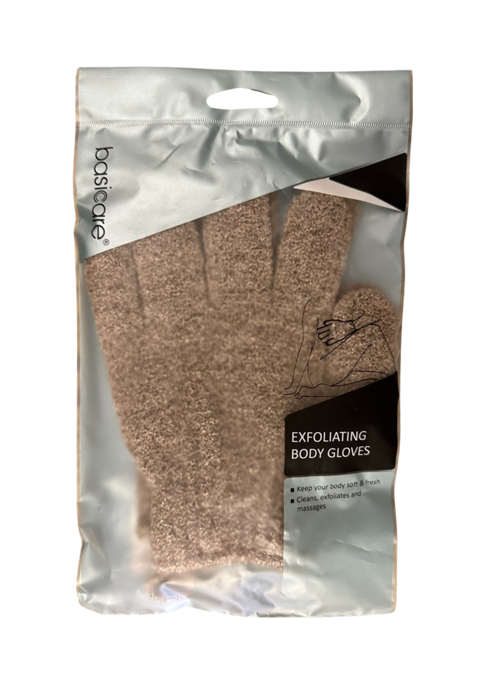 Basicare Exfoliating Body Gloves