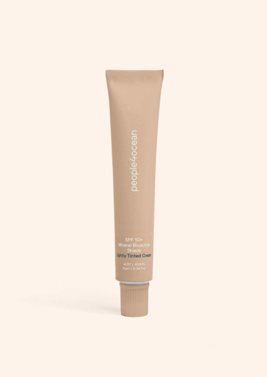 SPF 50+ Mineral Bioactive Shield | Lightly Tinted Cream