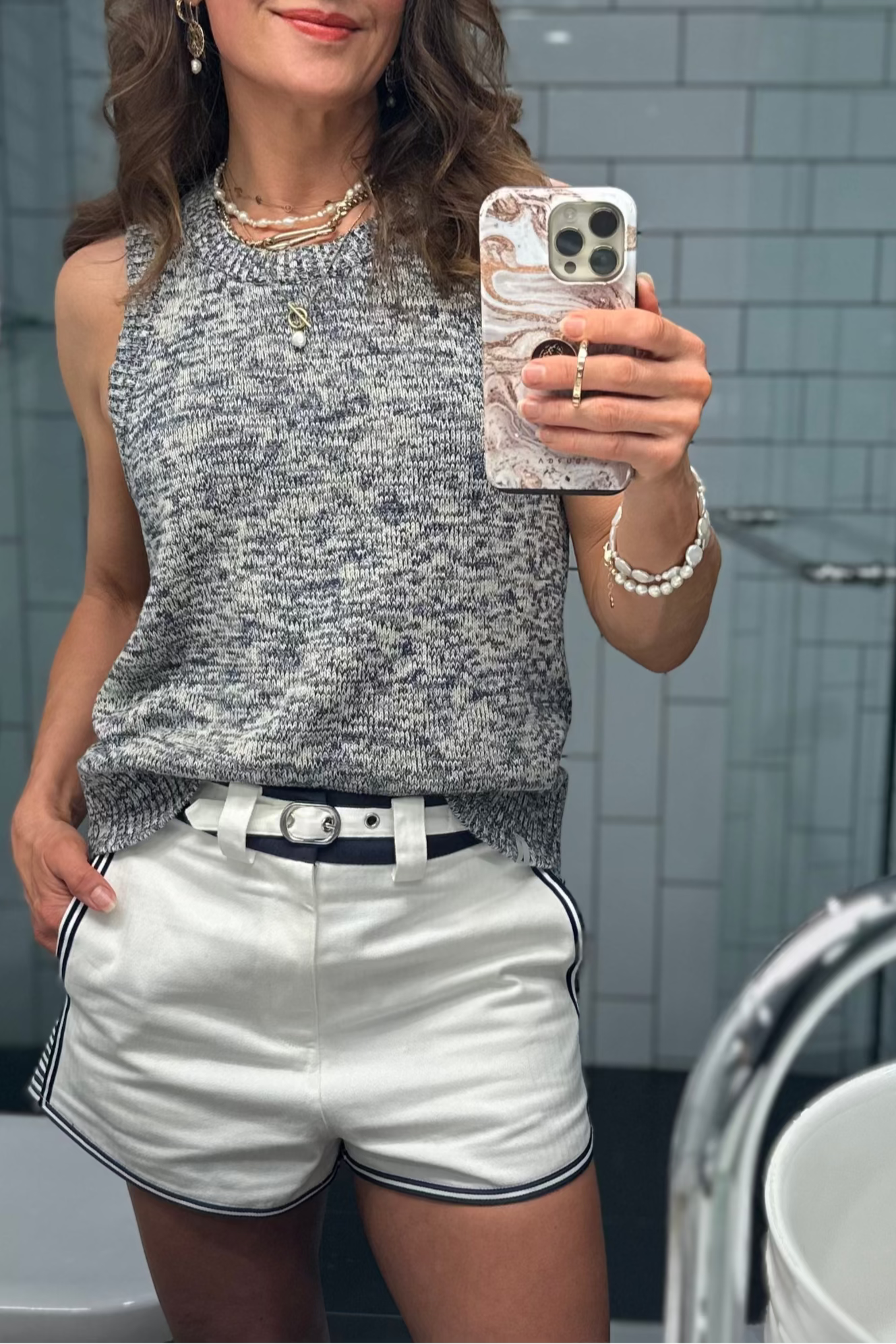Racer Short - White
