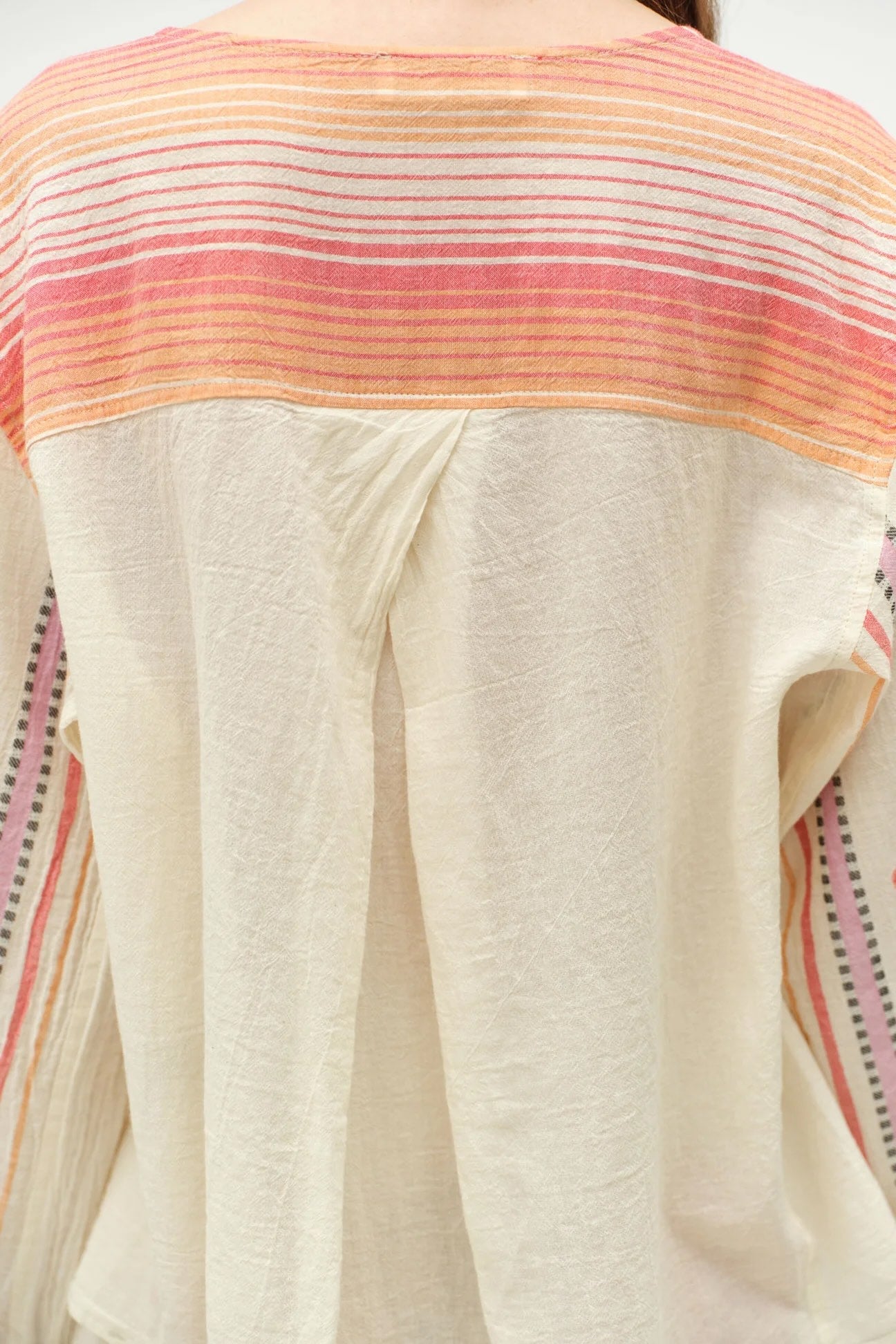 Dilos Blouse - Red/Orange