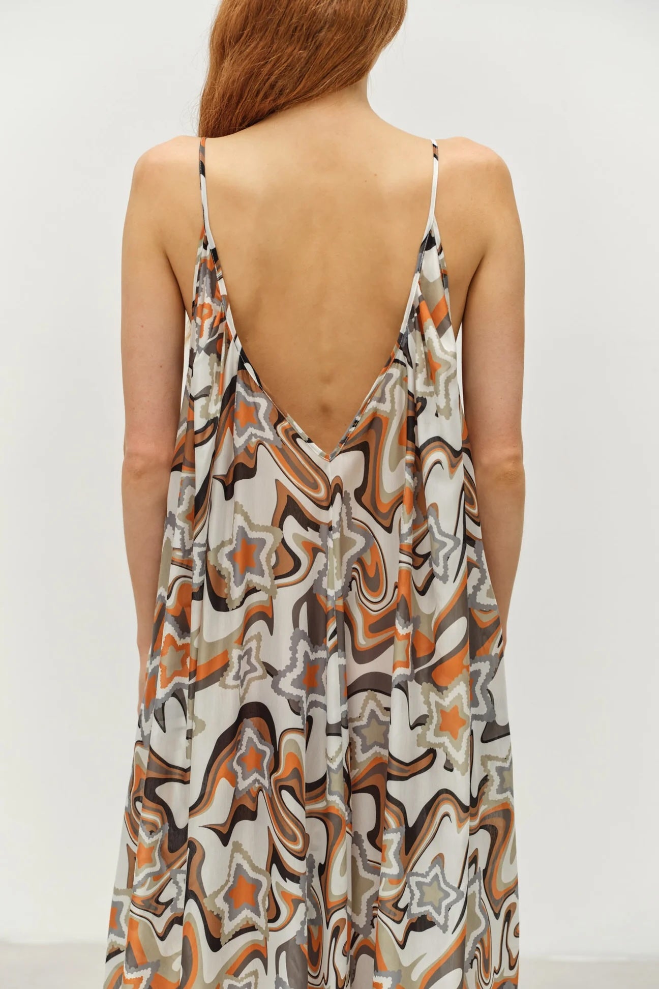 Athina Long Dress - Stars