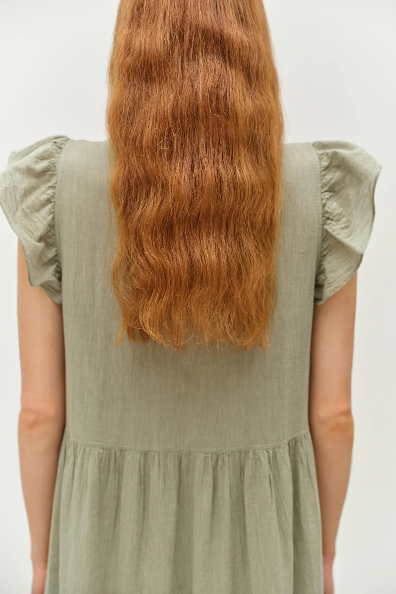 Terrific Long Dress - Khaki