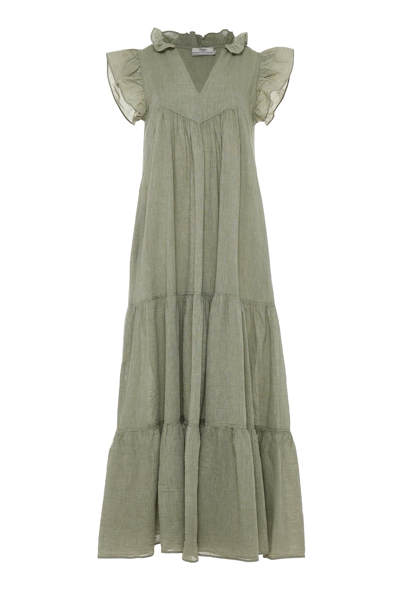 Terrific Long Dress - Khaki