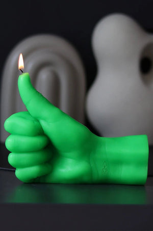 Thumbs Up Candle Hand