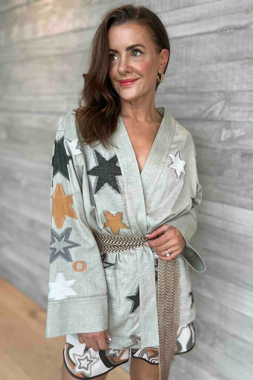 Stars Jacket - Khaki