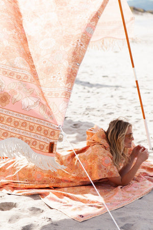 Beach Tent - Pink Peony