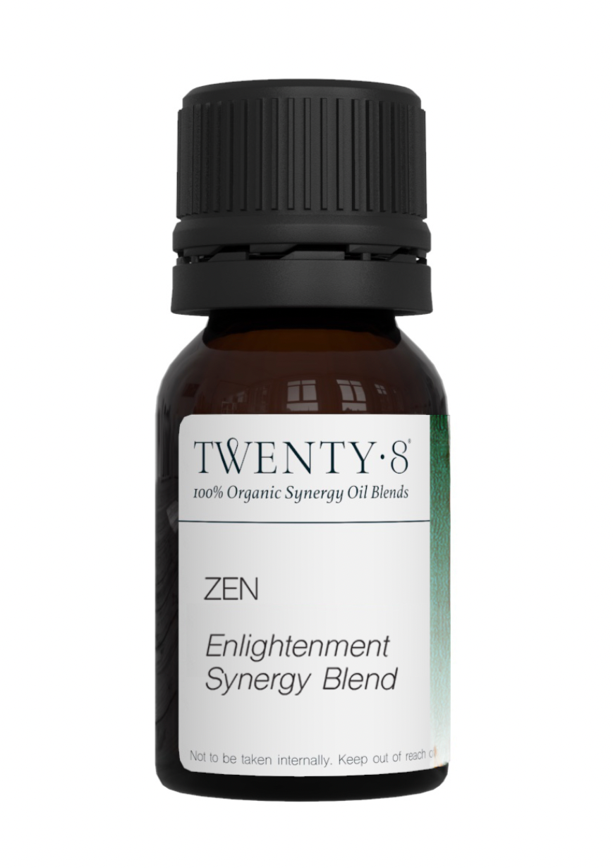 Zen - Enlightenment Synergy Blend, 10ml A blend to help you find guidance and wisdom through the power of thought, trusting your intuition, connecting to what is true to you.  Zen – Enlightenment is a blend of Lemon, Cedarwood Atlas, Cedarwood Virginian, Bergamot, Calabrian, Lemon Myrtle and Siberian Fir all which will help you to find guidance and wisdom through the power of thought and trusting your intuition. This beautiful space will support you to be centred and connect to what is true to you.