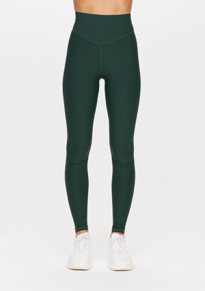 Peached 28" High Rise Pant - British Racing Green