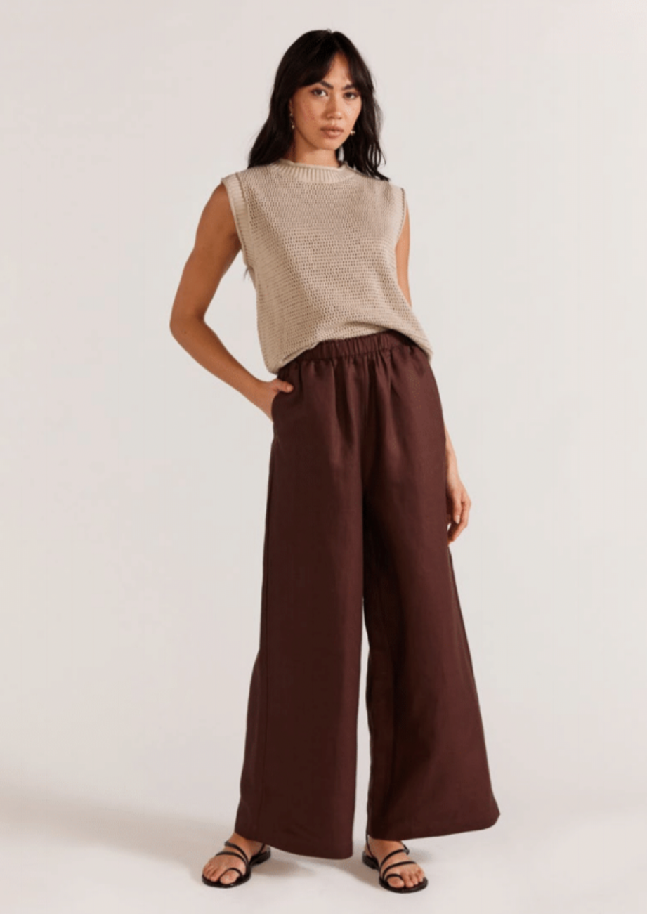 Haven Relaxed Pant - Expresso