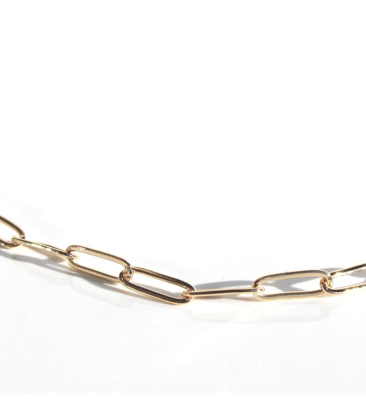 Paperclip Bracelet - Gold