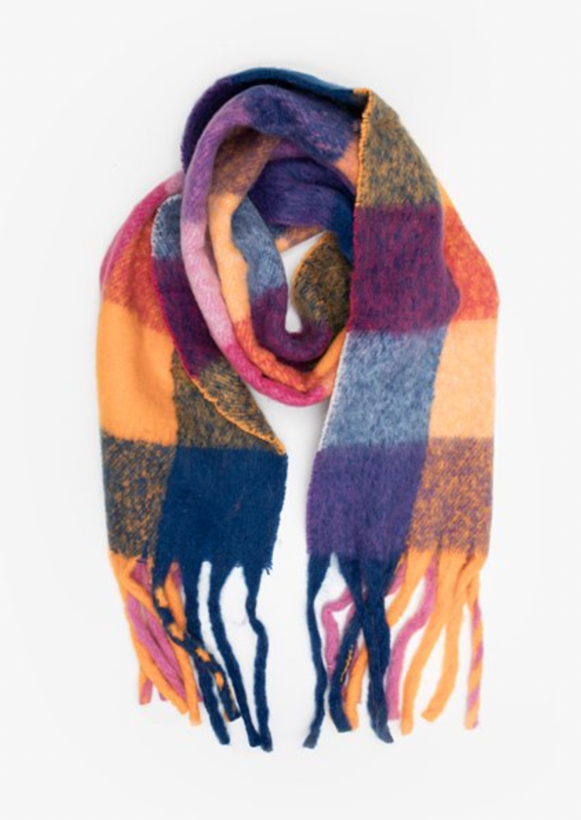 Check It Out Scarf - by Antler  Approx 180cm x 90cm  100% Polyester