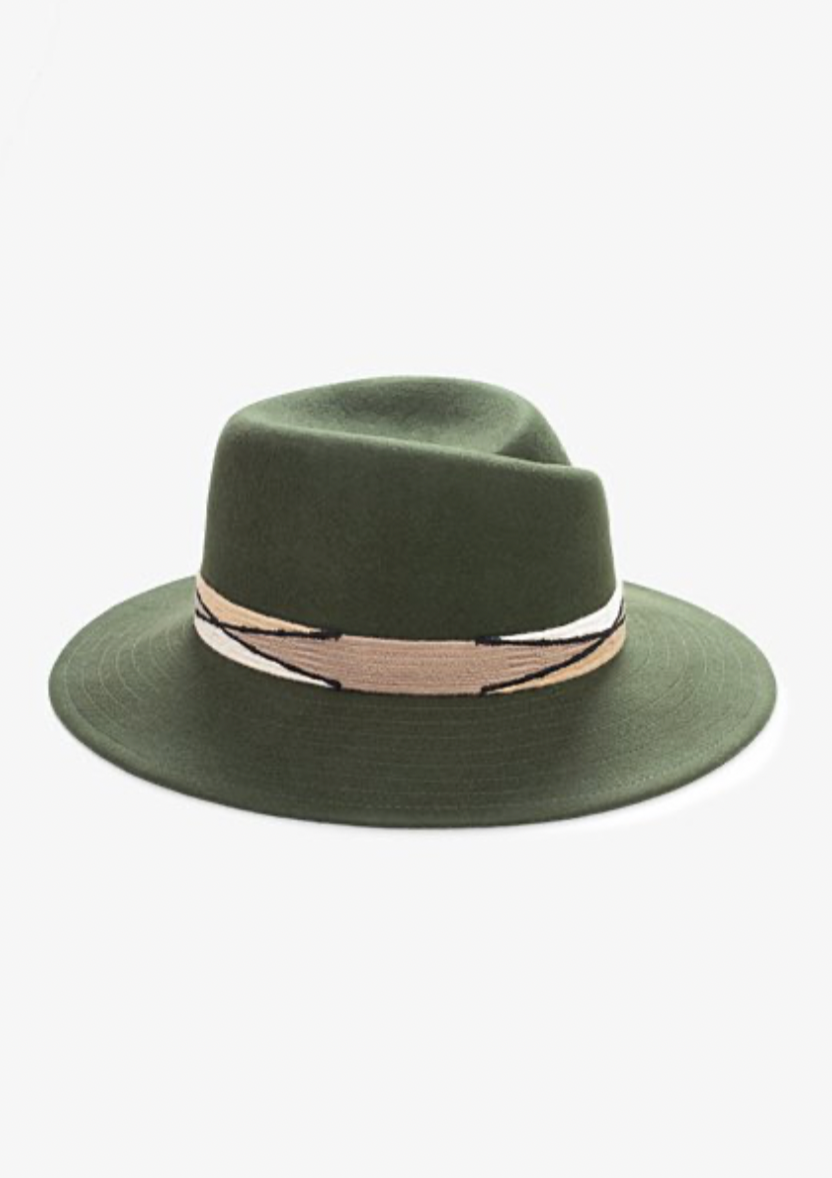 Franklyn Fedora - Moss, by Antler  Elevate your outfit to the next level with the Franklyn Fedora, by Antler.
