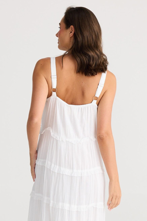 Castro Dress - White