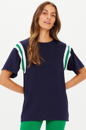 Drifter Seven Knit Tee - Navy