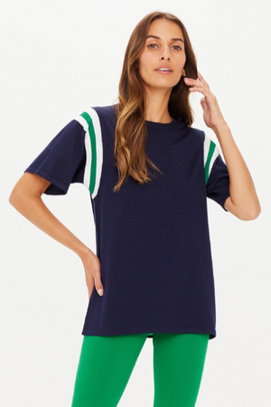 Drifter Seven Knit Tee - Navy