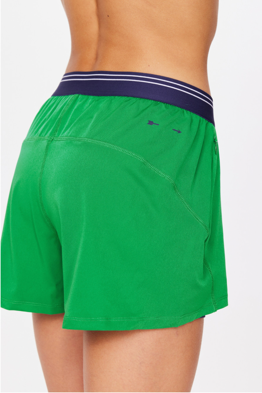 Drifty Lucky Run Short - Ivy