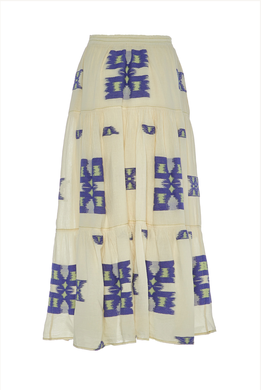 Devotion Iliokali Skirt - Blue/Lime