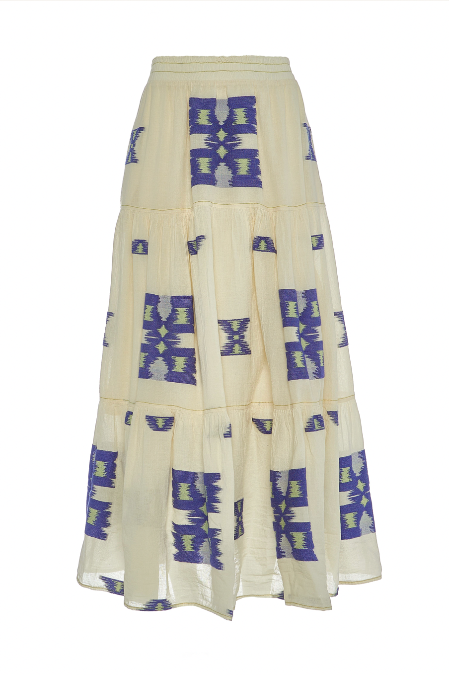 Devotion Iliokali Skirt - Blue/Lime