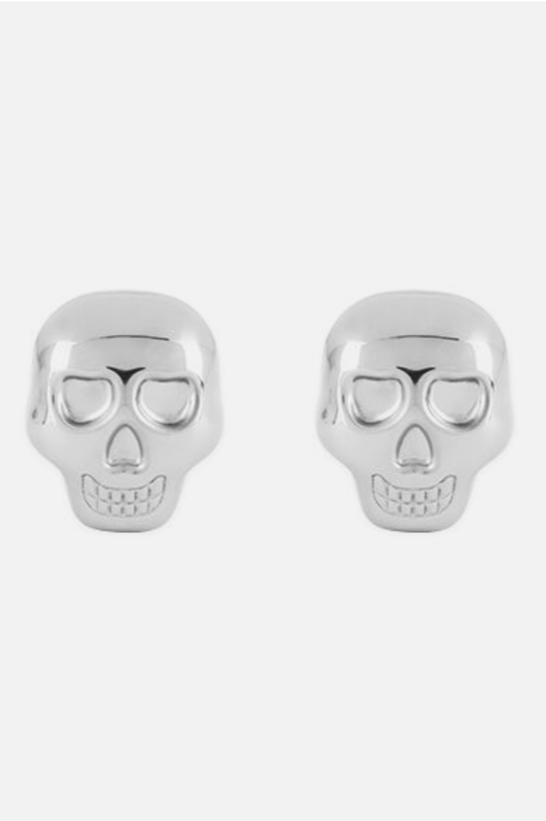 Stainless Steel Skull Glacial Rocks, by Foster & Rye