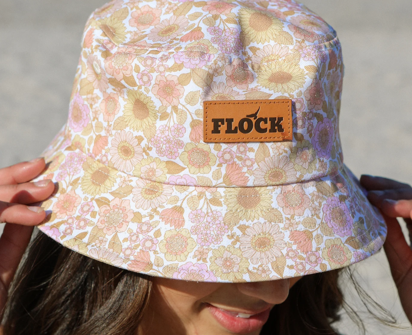 Hemp Bucket Hat - Sunflower Sorbet