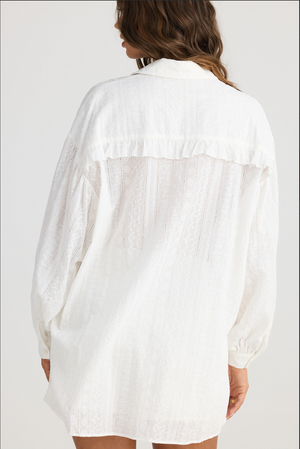 Dahlia  Over shirt - Broderie