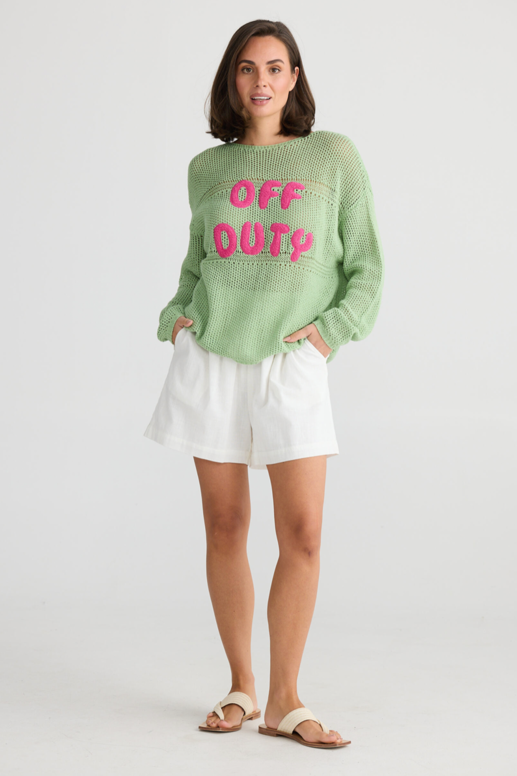 Off Duty Knit - Mint