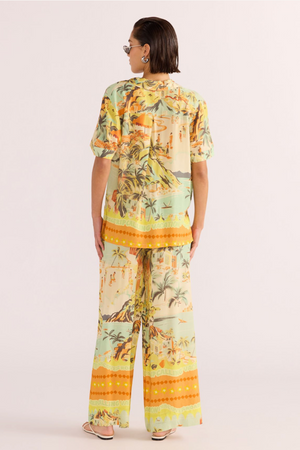 Vacanza Drawstring Pant - Tropical