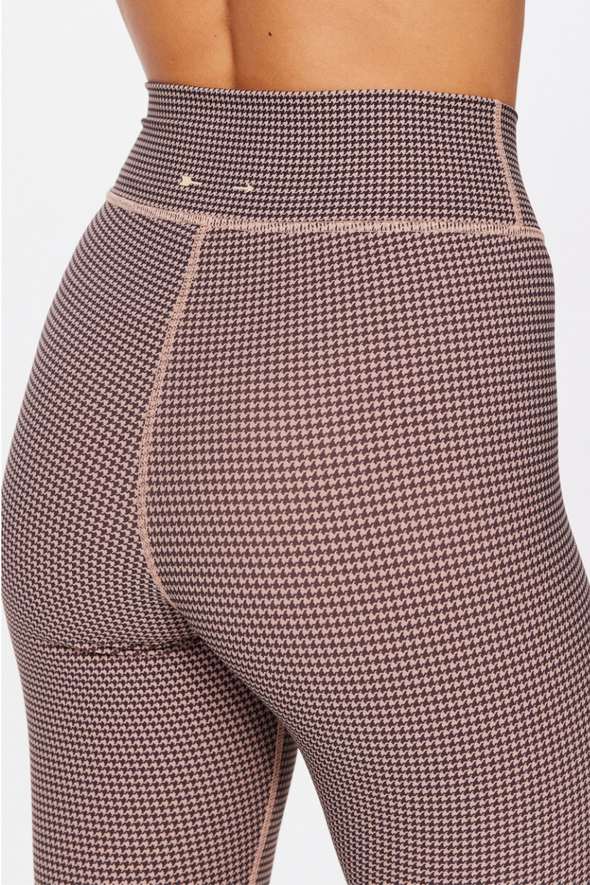 Bohemia 25" Midi Pant - Houndstooth Check