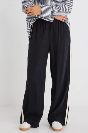 Townie Wide Leg Pant - Black