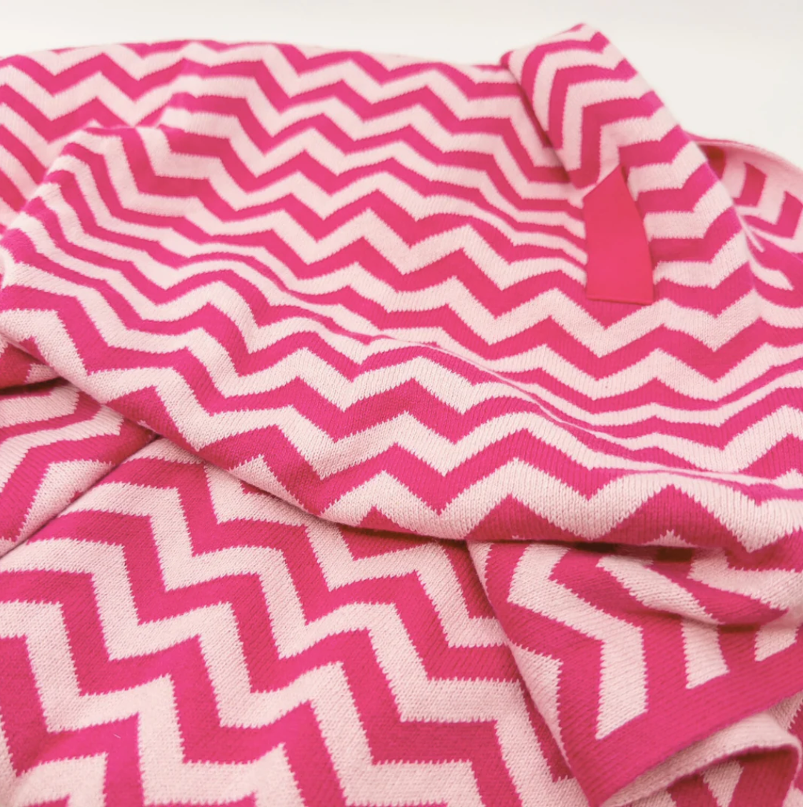 Hair & Travel Towel - Pink Chevron
