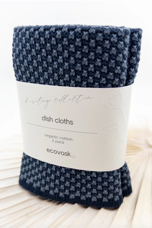 Heritage Collection Dishcloth - Fiordland Blue, 2 Pk, by Ecovask

Introducing our Heritage Collection Dishcloths, where its beautifully refined timeless design meets modern sustainability.&nbsp;

Thoughtfully crafted from premium natural fibres, they offer the perfect balance of robust design and lightweight feel, making them absorbent, fast-drying, and a dream to use.