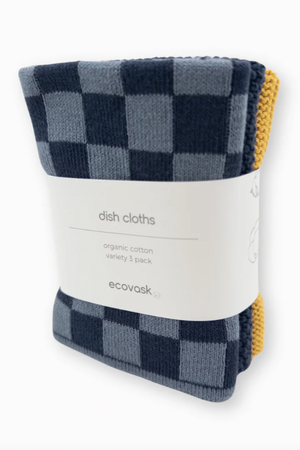 Dishcloth Variety 3pk - Neptune, by Ecovask

With several cloth options now available, we know how difficult it can be to work out what cloths will suit you best. Therefore, we have created our Mixed Cloth packs to take the guess work away.

Each&nbsp;pack contains;
1&nbsp;x heavy-duty dish cloth
1&nbsp;x 'lite' dish cloth
1&nbsp;x Design Series cloth