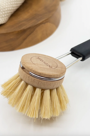 Dish Brush - Black Tampico