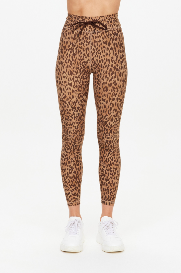 Panthera 25" Midi Pant - Leopard