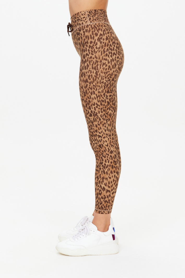 Panthera 25" Midi Pant - Leopard