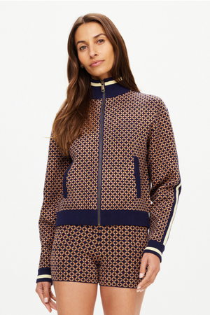Crossroads Margot Knit Jacket - Geo