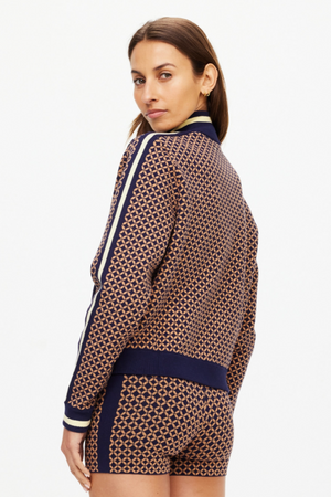 Crossroads Margot Knit Jacket - Geo