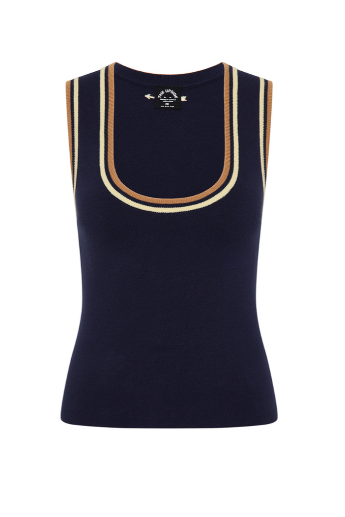 Joey Knit Tank Top - Geo